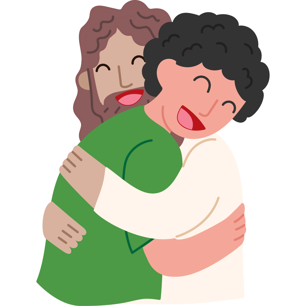 07-Jesus-Christ-and-a-man-hugging
